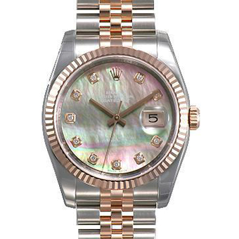 ROLEX ロレックス レプリカ パーペチュアル デイトジャスト 116231NG ブラックシェル